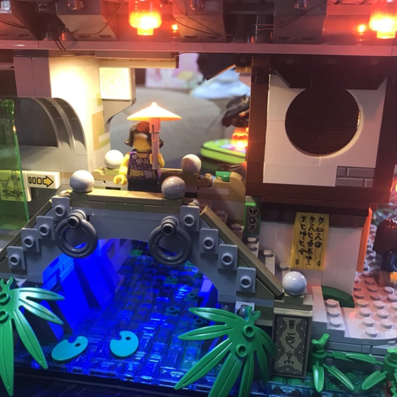 No Building Blocks Lamp Lighti - Lego Set City ulasan dan harga