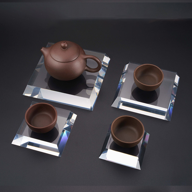 Clear Acrylic Trapezoid Slant  - Display Risers Set ulasan dan harga